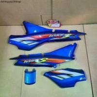 ราคา ร้อนขายอุปกรณ์เสริมรถยนต์ ชุดท้าย 4ชิ้น wave100s เวฟ 100 ตัวเก่า สีน้ำเงิน ติดลายน้ำเงิน ปี2003 เฟรมรถ เวฟ100s (1732059319009576942)