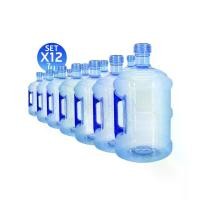 ราคา ถังน้ำดื่ม PET(12) ขนาด 7.6 ลิตร มือจับ ถังฝาเกลียว สีน้ำเงิน (1729595996225571016)