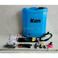 ราคา เครื่องพ่นยาแบตเตอรี่ พ่นยาสะพายหลัง KEN ขนาด 16 ลิตร สีส้ม สีน้ำเงิน ก้านทองเหลือง อย่างดี (1730111078021434015)