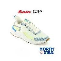 ราคา North Star by bata บาจา รองเท้าผ้าใบแบบผูกเชือก สนีกเกอร์ สวมใส่สบายทรงสวย สำหรับผู้หญิง สีน้ำเงิน รหัส 5209071 / สีชมพู รหัส 5205071 (1729597569981057690)