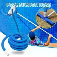 ราคา 【Hergoo】สายดูดตะกอนสระว่ายน้ำ ท่อดูดน้ำ สายดูดน้ำ PE ขนาด 1.5 นิ้ว ยาว 9 เมตร（สีน้ำเงิน）ใช้ทำความสะอาดทราย หิน เศษใบไม้ และเศษตะกอนที่ก้นสระได้อย่าง (1730220711668582525)