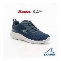 ราคา Bata Power Men's Sneakers รองเท้าผ้าใบ สนีกเกอร์สำหรับผู้ชาย รุ่น Hondurus สีน้ำเงิน 8189001 (1729626614915828378)
