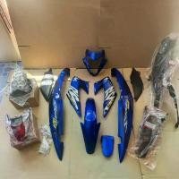 ราคา ชุดสี sonic new สีน้ำเงินล้วน เฟรมรถ โซนิค ตัวใหม่ พร้อมติดลาย ปี2004 สีน้ำเงิน ยกชุด15ชิ้น + ชิ้นดำด้าน + ไฟหน้า ไฟท้าย ไฟเลี้ยว Motorcycle มอเตอร์ไซค์ (1729811382767553331)