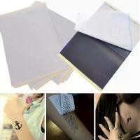 ราคา กระดาษลอกลายสัก A4 Size 100 tờ Tattoo Tracing paper กระดาษลอกลายสัก Tattoo Transfer Paper สีน้ำเงิน - ผิว เหลือง (1730735412185106591)