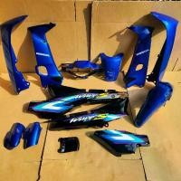 ราคา ชุดสี wave100 เฟรมรถ เวฟ110s กาบรถ เวฟ100ตัวเก่า ยกชุด13ชิ้น สีน้ำเงินดำ พร้อมติดลาย wave100s ปี2002 สีน้ำเงิน Motorcycle มอเตอร์ไซค์ (1729619095693265715)