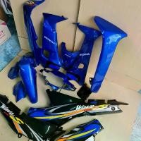 ราคา ชุดสี wave100 เฟรมรถ เวฟ110s กาบรถ เวฟ100ตัวเก่า ยกชุด13ชิ้น สีน้ำเงินดำ พร้อมติดลาย wave110s ปี2001 สีน้ำเงิน Motorcycle มอเตอร์ไซค์ (1729620151422651187)