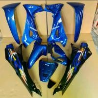 ราคา ชุดสี wave125r สีน้ำเงินดำ เฟรมรถ เวฟ125r ยกชุด10ชิ้น พร้อมติดลาย ปี2004 สีน้ำเงิน Motorcycle มอเตอร์ไซค์ (1729614329674500915)
