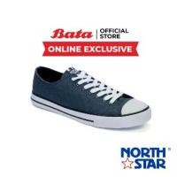 ราคา Bata บาจา ยี่ห้อ North Star รองเท้าสนีกเกอร์ รองเท้าผ้าใบ Sneakers รองเท้าผ้าใบทรงลำลอง สำหรับผู้ชาย รุ่น Las Vegas สีน้ำเงิน 8599258 (1729541354908519066)