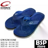 ราคา gambol รุ่น GW/GM 11342 สีน้ำเงิน รองเท้าแตะ GAMBOL (แกมโบล) ผลิตจาก GBOLD Technology™ คุณภาพมาตรฐานของแกมโบล นุ่ม เบา สบายเท้า ของแท้ 100% (1731933152505923320)