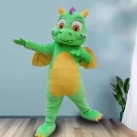 ราคา ชุดมาสคอตการ์ตูนไดโนเสาร์ สีเขียว มังกรบิน เหมาะสำหรับผู้ใหญ่และเด็ก อุปกรณ์ประกอบฉากประสิทธิภาพเคลื่อนไหวเดินได้ ชุดกบ เป่าลม ชุด มาสคอต จีน (1732073120612911380)