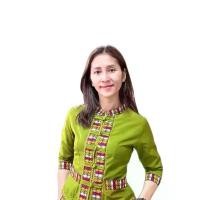 ราคา เสื้อภูไทกาฬสินธุ์ สีเขียว แขน 4 ส่วน แต่งแถบตีนซิ่น (1731358341203592328)