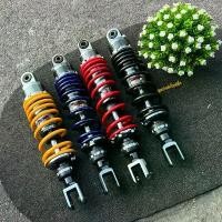 ราคา โช๊คหลัง GAZI งานเทียบ สปริงใหญ่แกนใหญ่ 300/310MM. ใส่ GIORNO/LEAD125/MIO/FINO/Click110i-160i ปรับสปิงได้ ระบบน้ำมัน led สีเขียว (1732114366212572318)