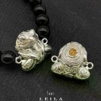 ราคา Leila Amulets กบกินเดือน สีเงิน (พร้อมกำไลหินฟรีตามรูป) (1729614940985133131)