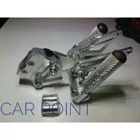 ราคา พักเท้าหลัง KSR110 งาน CNC อุปกรณ์แต่งรถมอเตอร์ไซค์ งานอะลูมิเนียม สีเงิน สีดำ (1732144104017331824)