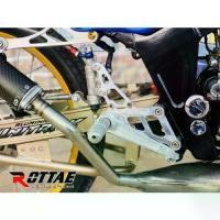 ราคา เกียร์โยง KR 150 / SERPICO ดิส พร้อมตัวประคองเกียร์ KR150 ตัวประคองเกียร์ CNC สีเงิน ROTTAE (1730142824914913463)