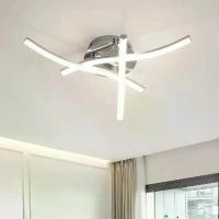 ราคา โคมไฟเพดานไส้ตะเกียง LED, โคมไฟเพดานไส้ตะเกียง 3 หัว, สีเงิน 6500K, ติดตั้งบนเพดานโมเดิร์น, เหมาะสำหรับห้องนั่งเล่น, ห้องนอน, ห้องโถง, และห้องครัว, ประหยัดพลังงาน (1731740865987905054)