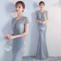 ราคา ชุดราตรีผู้ใหญ่ ชุดราตรีคุณแม่ สีเทา สวยหรูดูแพง เหมาะสำหรับใส่เป็นชุดราตรี ชุดออกงาน ชุดไปงานแต่ง ชุดรับรางวัล ชุดไปงานเลี้ยงกลางคืน (1729654818641119291)