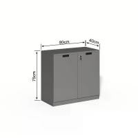 ราคา INDEX LIVING MALL ตู้เอกสารเตี้ย รุ่นจอยน์ ขนาด 80 ซม. - สีเทา (1729589548415944760)