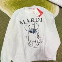 ราคา เสื้อสเวตเตอร์ Mardi สีเทา สุนัขดัชชุนด์ คอปกสีน้ำเงิน B503 (1732138016500188485)