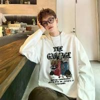 ราคา เสื้อยืดแขนยาวผู้ชาย ผ้าฝ้ายแท้ แขนยาว สไตล์ญี่ปุ่น พิมพ์ลายการ์ตูนเรียบง่าย โอเวอร์ไซส์ คอกลม เสื้อชั้นฐานหลวม 2023 มาใหม่ ผ้าไหม Man ผ้าสำลี Clothing สีเทา แบรนด์ เนม vlone (1730996268830722549)