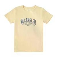 ราคา WRANGLER เสื้อยืดแขนสั้นผู้หญิง คอลเลคชั่น Everyday with Wrangler รุ่น WR S125WTSSF22 สีเหลือง (1732190869616822788)