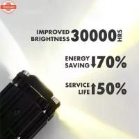 ราคา 【สวิตช์ฟรี】พ็ค 2ชิ้น 100w ไฟโปรเจคเตอร์ ไฟหน้ารถยนต์ LED ไฟสปอร์ตไลท์มอเตอร์ไซค์ สว่างมาก 3 สเต็ป สีขาว+สีเหลือง+สีแดง (1731654521913836680)