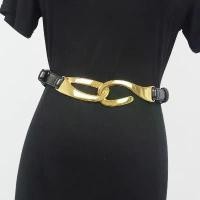 ราคา เข็มขัดผู้หญิง หัวเข็มขัดตะขอคู่ แฟชั่น คลาสสิก สีเหลือง คุณภาพระดับไฮเอนด์ อเนกประสงค์ มีสไตล์ มาใหม่ (1732176218622035115)