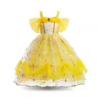 ราคา ชุดฮัลโลวีนสำหรับเด็ก, ชุดเจ้าหญิงเบลล์, ชุดสวมบทบาท, สีเหลือง, สไตล์เจ้าหญิง เสื้อ นัก ศึกษา ผู้ หญิง คอ จีน เสื้อ นัก ศึกษา ผู้ หญิง คอ จีน เสื้อ เนตรนารี ผู้ หญ (1731719863013705030)