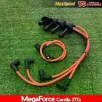 ราคา สายหัวเทียน สายหัวเทียนแต่ง สายหัวเทียนตรงรุ่น Toyota เครื่อง 2TG SPRITFIRE สีแดง (1729662829080447254)