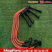 ราคา สายหัวเทียน สายหัวเทียนแต่ง สายหัวเทียนตรงรุ่น Toyota เครื่อง 4A-FE SPRITFIRE สีแดง (1729660127960992022)