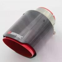ราคา ระบบไอเสียคาร์บอนไฟเบอร์ Akrapovic, มัฟฟลอร์ทรงกระบอก, ทิปท่อ, สากล, สีแดง, วัสดุสแตนเลส, ตกแต่งหัวฉีด, มันวาว, สำหรับรถยนต์ (1732200760527062289)