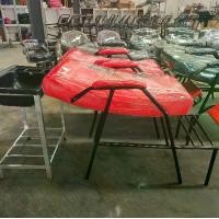 ราคา เตียงสระผม สีแดง พร้อมอ่างสีแดง+อุปกรณ์ดังนี้ เตียงสระผม + อ่างสระผม + ท่อน้ำทิ้ง + สะดืออ่าง + ขาอ่างอลูมิเนียม + ทึ่กรอผม (1731813812122126885)