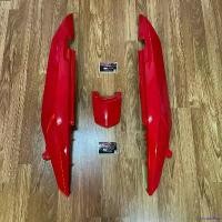 ราคา fortnishop แบบพกพา Nouvo mx คู่ท้าย+ฝาปิดท้าย (3 ชิ้น) สีแดง ไม่ติดลาย (1731326260323320846)