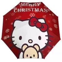 ราคา ร่ม Hello Kitty ดีไซน์การ์ตูนน่ารัก สไตล์ Kawaii ร่มกันแดดอัตโนมัติ สำหรับผู้ชายและผู้หญิง ดีไซน์สีสันสดใส แข็งแรง เหมาะสำหรับใช้กลางแจ้ง (1731914178651522779)