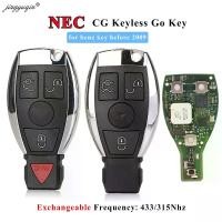 ราคา NEC กุญแจรีโมท Fob, เจิ้งหนิง, 3 ปุ่ม, สไตล์ BGA, อัพเกรดสำหรับ Mercedes-Benz ก่อน 2009, 315mhz / 433MHz, แลกเปลี่ยน CG, เหมาะสำหรับรถยนต์ Mercedes-Benz (1731348742137153492)
