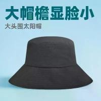 ราคา หมวกชาวประมง สีดำ สไตล์ญี่ปุ่น ปีกใหญ่ หมวกกันแดด สองด้าน บาง กันแดด หมวก นักบิน (1731639558841665043)