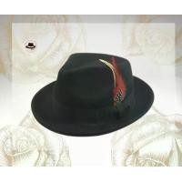 ราคา หมวก Trilby Wool หมวกสไตล์วินเทจ ฤดูหนาว (1729666693752195245)