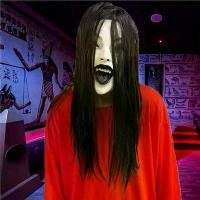 ราคา หน้ากากสยองขวัญ, NPC, หน้ากากชายและหญิง, หมวก, เครื่องแต่งกายผีหญิงบ้านผีสิง, ฮาโลวีน, B1233 (1731875351605184043)