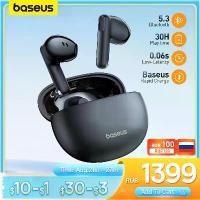 ราคา หูฟังไร้สาย, Baseus Bowie E12, บลูทูธ 5.3, เวลาเล่น 30 ชั่วโมง, เวลาแฝงต่ำ 0.06s, ขนาดเล็ก, หูฟัง TWS (1732178980997268614)