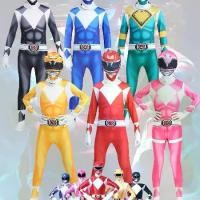 ราคา ชุดคอสเพลย์ Power Rangers ฮาโลวีน บอดี้สูท มาใหม่ 2025 (1732084649893070659)