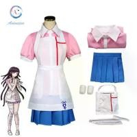 ราคา ชุดคอสเพลย์ Mikan tsumiki, เกม Danganronpa 2, ชุดฮาโลวีนสำหรับผู้หญิง, ชุดพยาบาล (1731372308656916466)