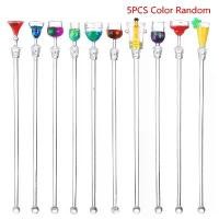 ราคา แท่งกวนน้ำกาแฟ ชุด 5 ชิ้น ที่กวนโค้ก เครื่องปั่น เครื่องตี เครื่องมิกซ์เครื่องดื่มผสม ทำจากพลาสติกและแก้ว เหมาะสำหรับบาร์ (1732061710188512419)