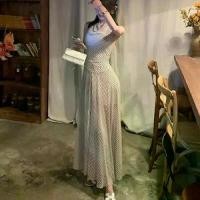 ราคา Georgette ลายแอปริคอท เชือกแขวนคอ สำหรับผู้หญิง เรียบหรู คอปกสวิง แขนกุด เดรสยาว มาใหม่สำหรับฤดูร้อน 2025 ผ้า ทอ รัด รูป ดู แพง สวย ๆ น่ารัก ๆ มินิเดรส ลินิน แท้ (1731797734809634534)