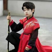 ราคา เด็กผู้ชาย สไตล์จีน Hanfu เด็ก ฤดูใบไม้ผลิและฤดูร้อนใหม่ บาง ชุดอนุบาล Tang เสื้อผ้า สไตล์โบราณ เด็กชาย แฟนซี (1731712991931238211)