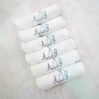 ราคา Enfant (Amusant) ผ้าอ้อมเนื้อสาลูทอ2ชั้น ซึมซับน้ำได้ดี ขนาด 27*27 จำนวน 6 ผืน/แพค เด็ก แรกเกิดใช้ได้ (1730047569608018665)