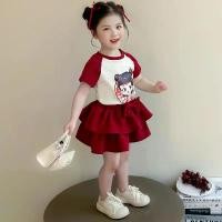 ราคา ชุดเด็กผู้หญิง, ชุด Nezha, เสื้อยืดแขนสั้นเด็กมีสไตล์ฤดูร้อน, ชุดฤดูร้อนสำหรับเด็กผู้หญิง, ชุดเค้กครึ่งความยาว ชุด พละ เด็ก อนุบาล เสื้อ นัก เรียน มัธยมต้น รองเท้า นัก เร (1731612436891731782)