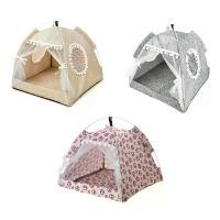 ราคา เต็นท์สัตว์เลี้ยง แบบพกพา เต็นท์ Teepee น้ำหนักเบา สำหรับสุนัขสัตว์เลี้ยง อุปกรณ์พักผ่อนแบบใช้กลางแจ้ง หลายสี กันยุง เหมาะสำหรับสัตว์เลี้ยง เต็นท์สัตว์เลี้ยง (1731901313990952029)