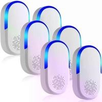 ราคา เครื่องไล่แมลงอัลตราโซนิก 2023 เครื่องไล่แมลงอิเล็กทรอนิกส์ใหม่ล่าสุด เครื่องไล่อัลตราโซนิกในร่มสำหรับแมลงสาบ หนู เมาส์ แมลง ยุง หนู แมงมุม ปลั๊กอิเล็กทรอนิกส์ในการควบคุมศัตรูพืช 6 แพ็ค (1729728722989