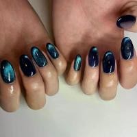 ราคา เล็บสวมใส่ได้, เล็บสั้นฟอง, เล็บไฟฟ้าสีน้ำเงินรูปไข่, สไตล์สาว, เล็บปลอม, ผลิตภัณฑ์สำเร็จรูป เล็บ ปลอม คิตตี้ ส ี ท า เ ล ็ บ เ จ ล (1731960972323752921)