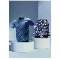 ราคา ชุดว่ายน้ำสำหรับผู้ชาย, รวมเสื้อยืดออกกำลังกายและกางเกงว่ายน้ำ กางเกงบ็อกเซอร์แห้งเร็ว ชุดว่ายน้ำ เสื้อ การ์ด บิ๊กไบค์ ชุด ปั่นจักรยาน ของ ผู้ ชาย (1732088226901821902)